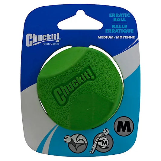 Chuckit Erratic Ball Fetch Ball Toy For Dog - Medium