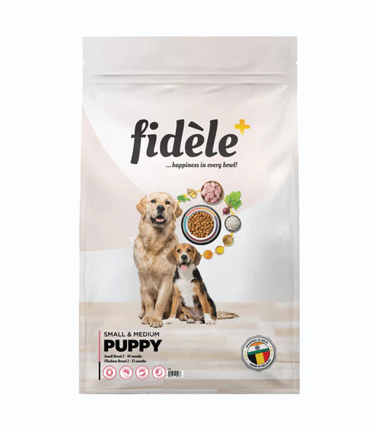 Fidele Small & Medium Puppy Dry Food For Dogs