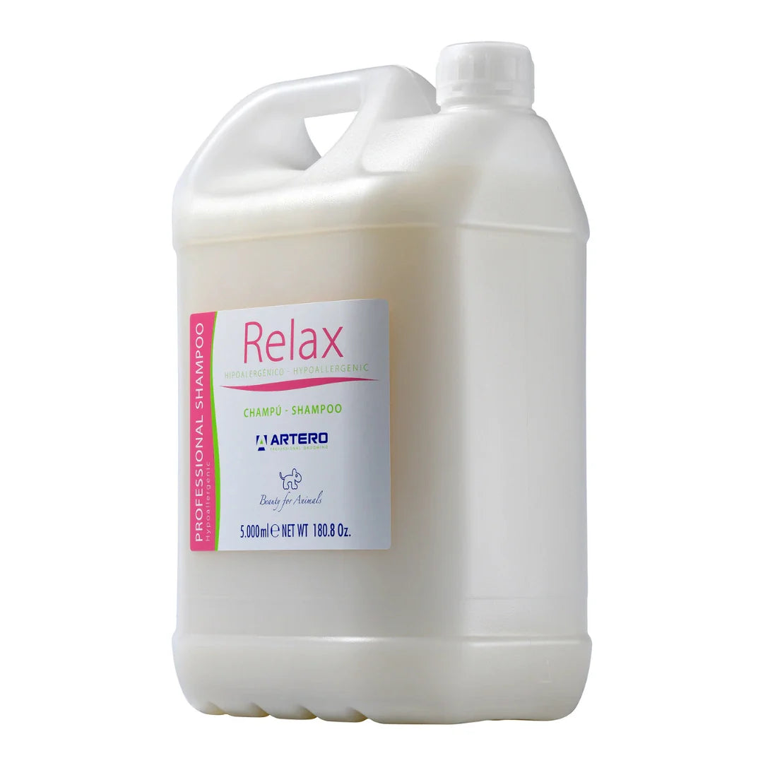 Artero Relax Shampoo – Hypoallergenic Calming Shampoo for Dogs and Cats 5L