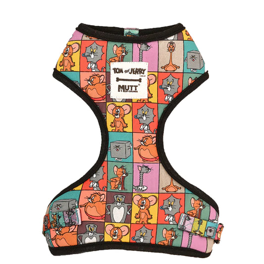 Mutt of Course Tom & Jerry Woofy Poses Harness For Dogs & Cats