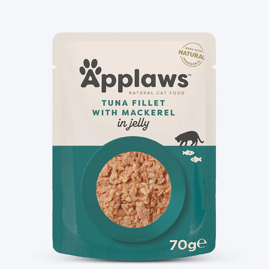 Applaws Tender Tuna with Mackerel in a Tasty Jelly Cat Wet Food 70g