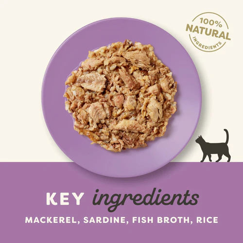 Applaws Cat Tin Mackerel with Sardines in Broth Wet Food 70gm