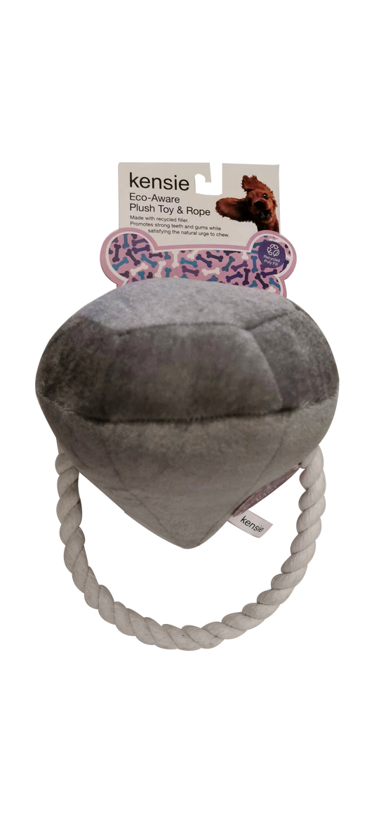 Black+Decker/ Kensie Diamond Plush & Squeaker Dog Toy