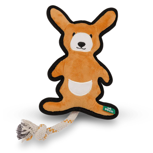 Beco Recycled Rough & Tough Kangaroo Dog Toy