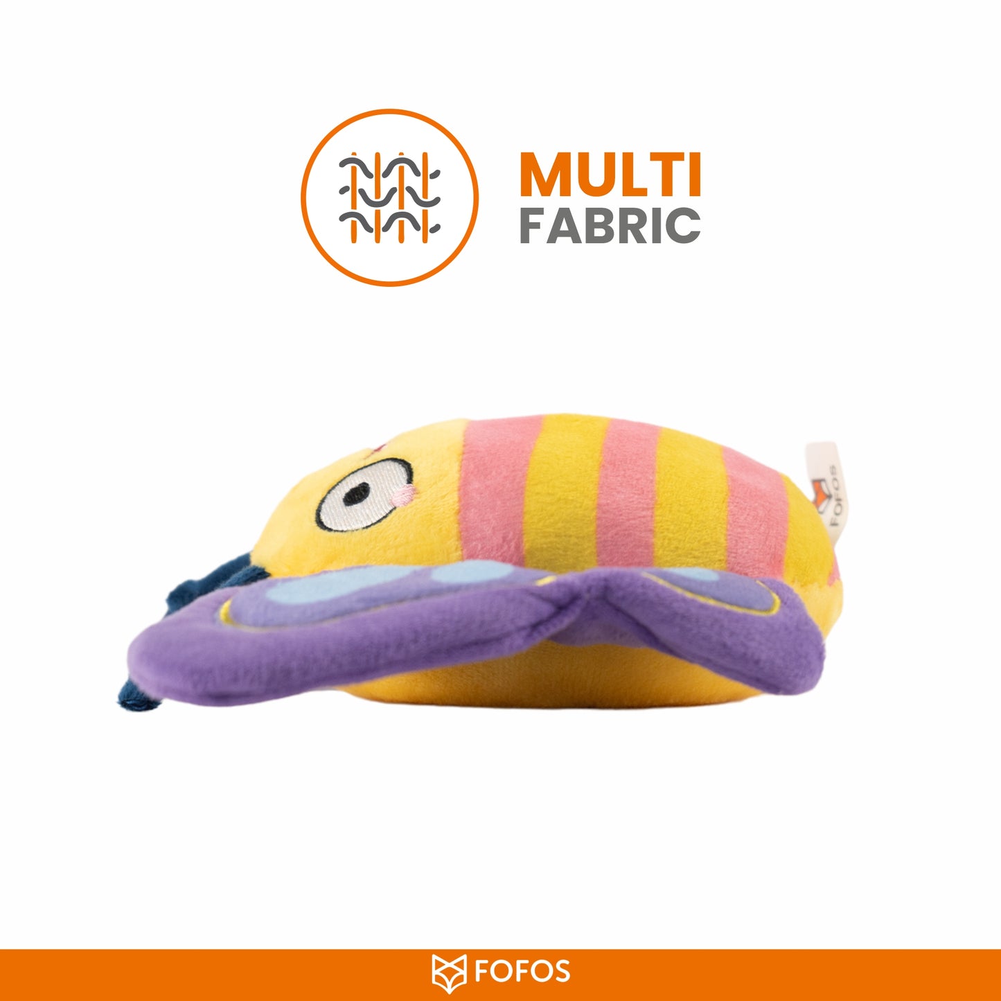 FOFOS Garden Butterfly Dog Toy 26 x 6 x 15 cm