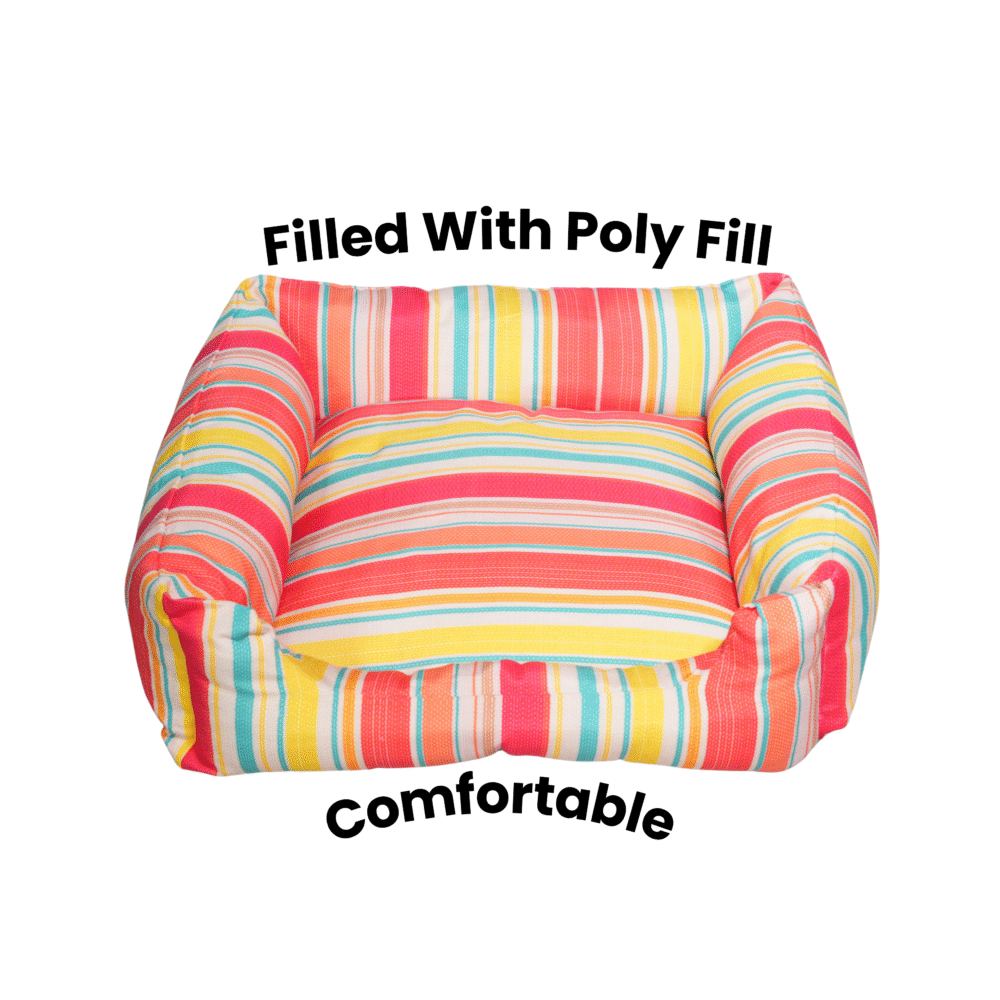 Unleash Ultra Soft Premium Luxury Bed Knitted Multicolour For Dogs