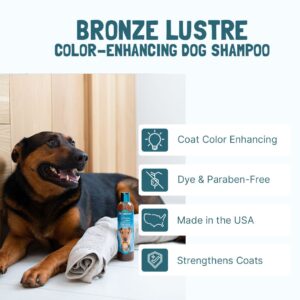 Bio-Groom Bronze Luster Vegan & Cruelty-free Color Shampoo for Dogs 355ml