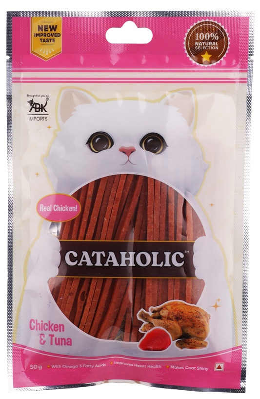 Cataholic Chicken and Tuna Sliced 50g