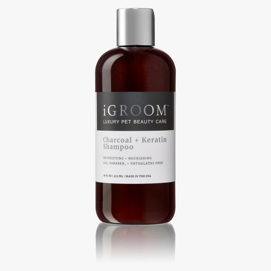 iGroom Charcoal + Keratin Shampoo For Dog 473ml