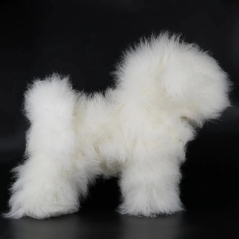 Bichon Wholebody Dog Wig- White