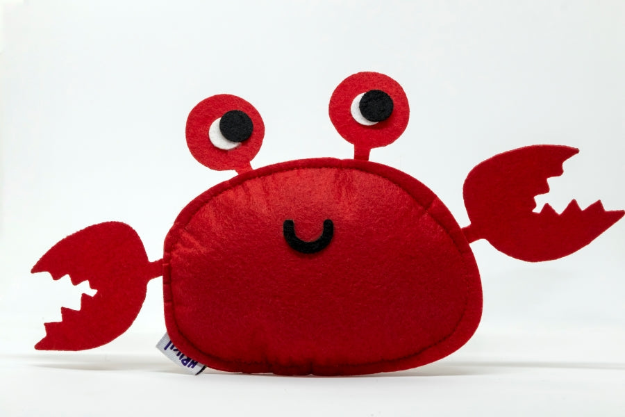 Hriku Catnip Toy Kekda Crab Red L