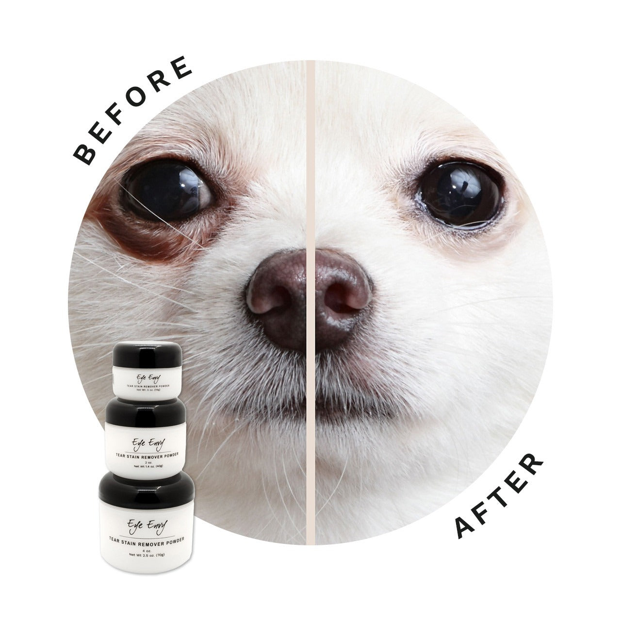 Eye Envy Tear Stain Remover Powder For Dogs & Cats