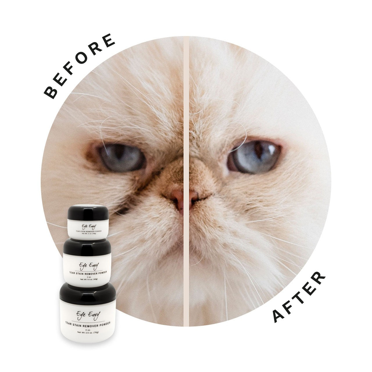 Eye Envy Tear Stain Remover Powder For Dogs & Cats