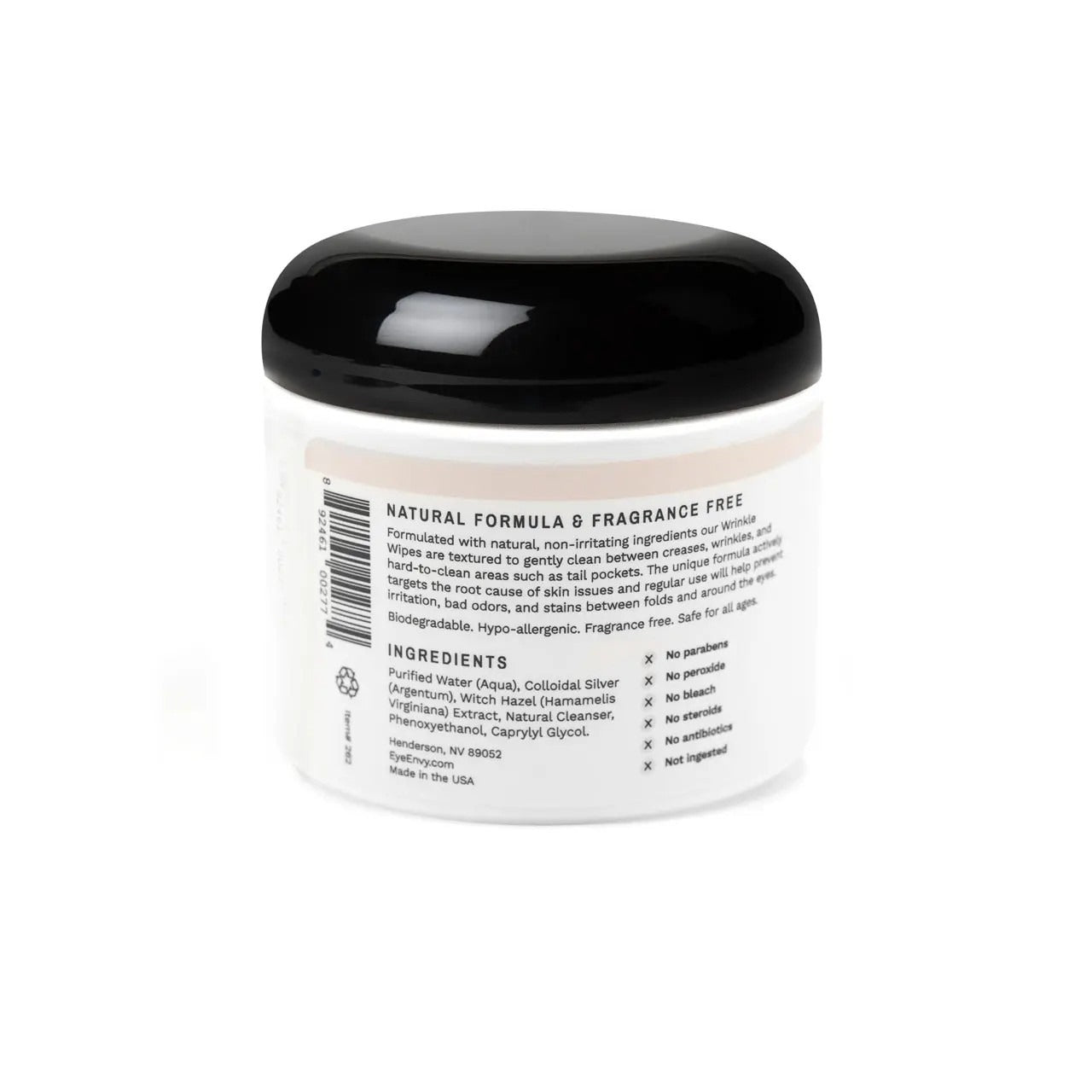 Eye Envy Tear Stain Remover Wipes For Bulldog 60 Wipes