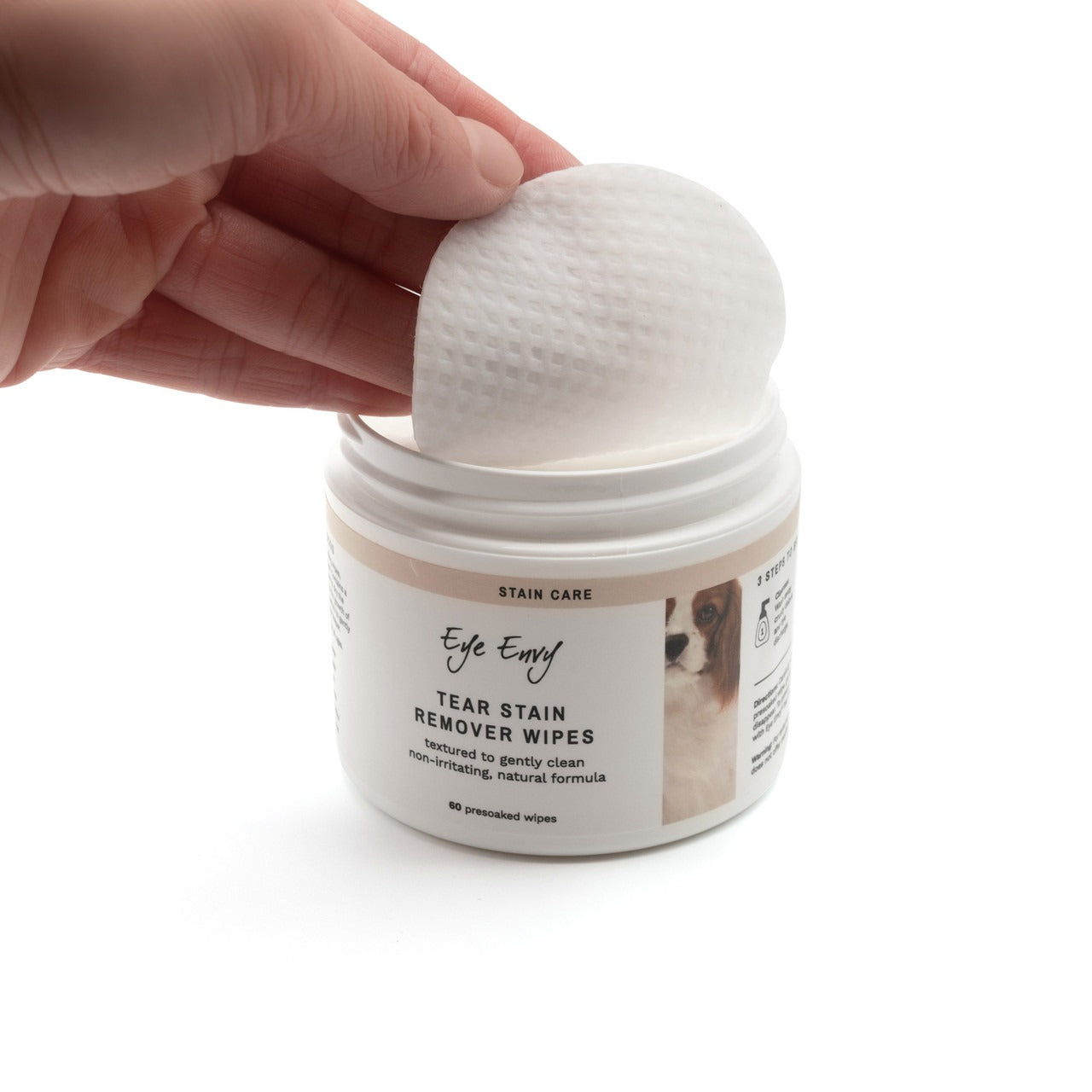 Eye Envy Tear Stain Remover Wipes For Dogs