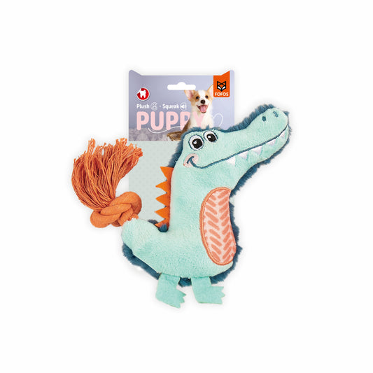 FOFOS Puppy Toy Alligator 15 x 9.5 x 3 cm