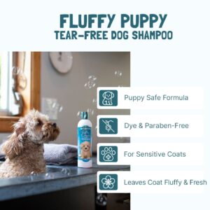 Bio-groom Fluffy Puppy Vegan & Cruelty-free Tear Free Shampoo for Dogs 355ml
