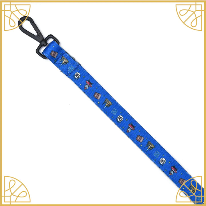 Mutt of Course Harry Potter Welcome to Hogwarts Denim Leash For Dogs