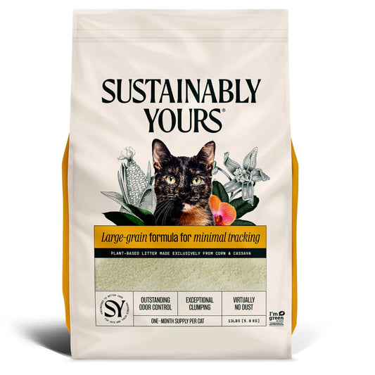 Sustainably Yours Natural Multi Cat Large Grain Cat Litter