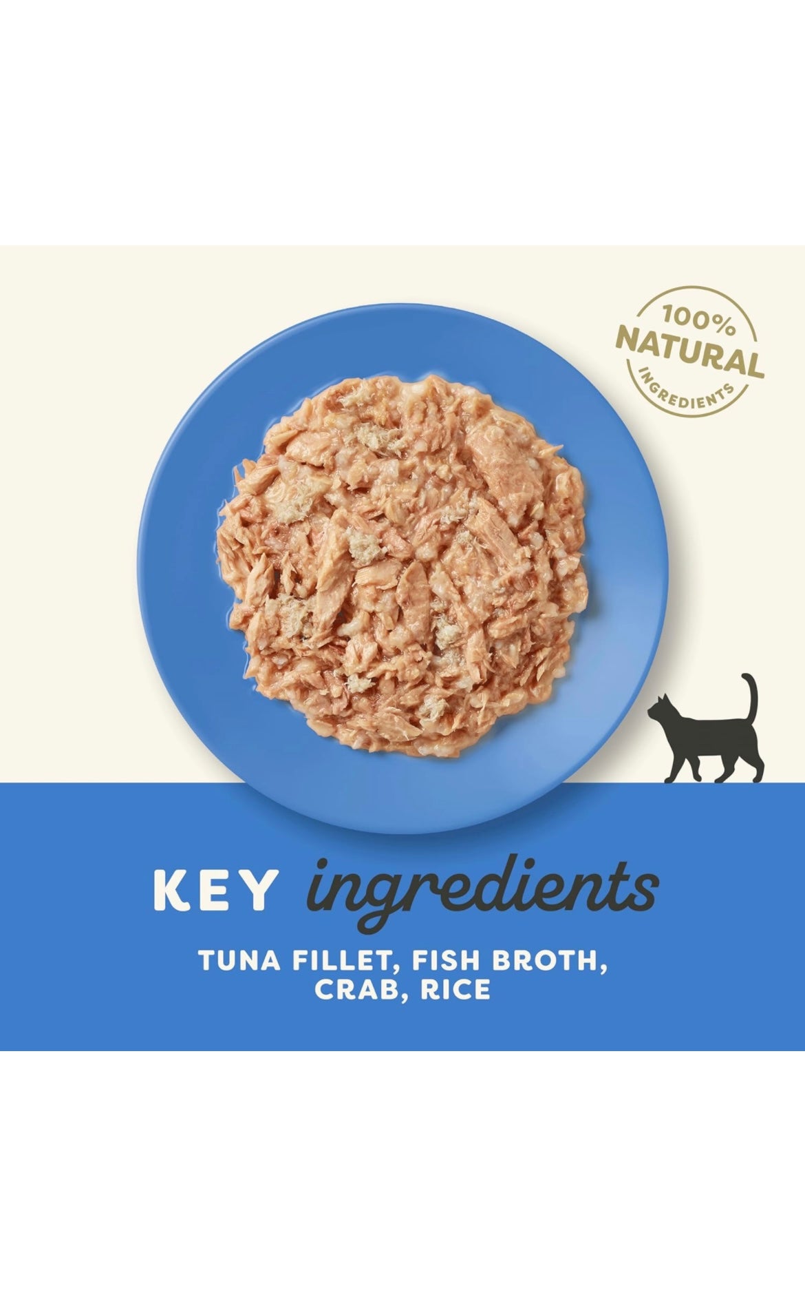 Applaws Tuna Fillet with Crab Tin Cat Wet Food 70gm