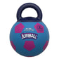 Gigwi Jumball with Rubber Handle Dog Toy Soccer Ball Blue Medium 20x20x26cm