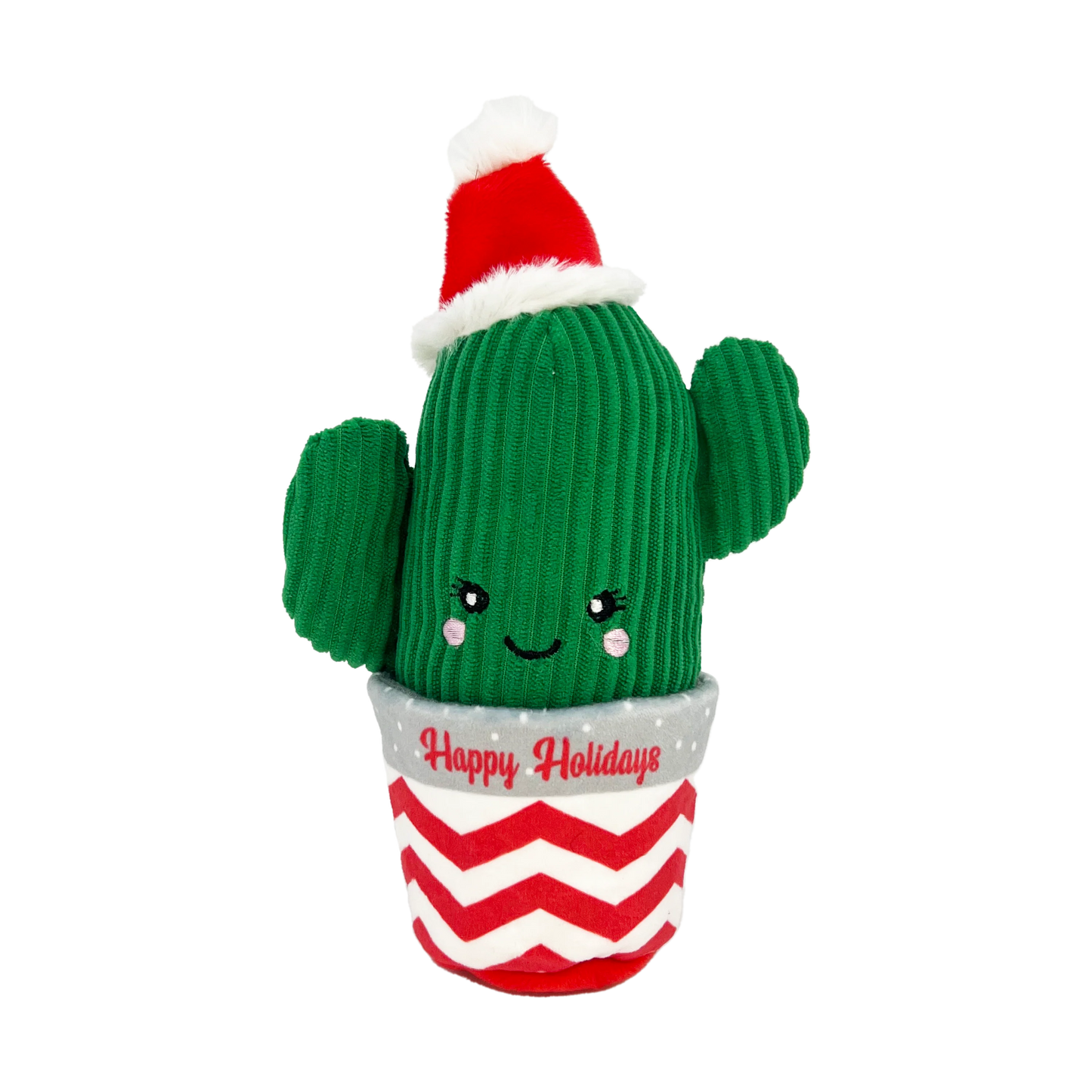 Kong Christmas Collection Holiday Wrangler Cactus Toy For Cat 9.65x9.65x24.13cm