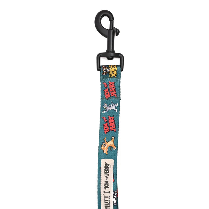 Mutt of Course Tom and Jerry Happy Green Traffic Leash 8ft For Dogs