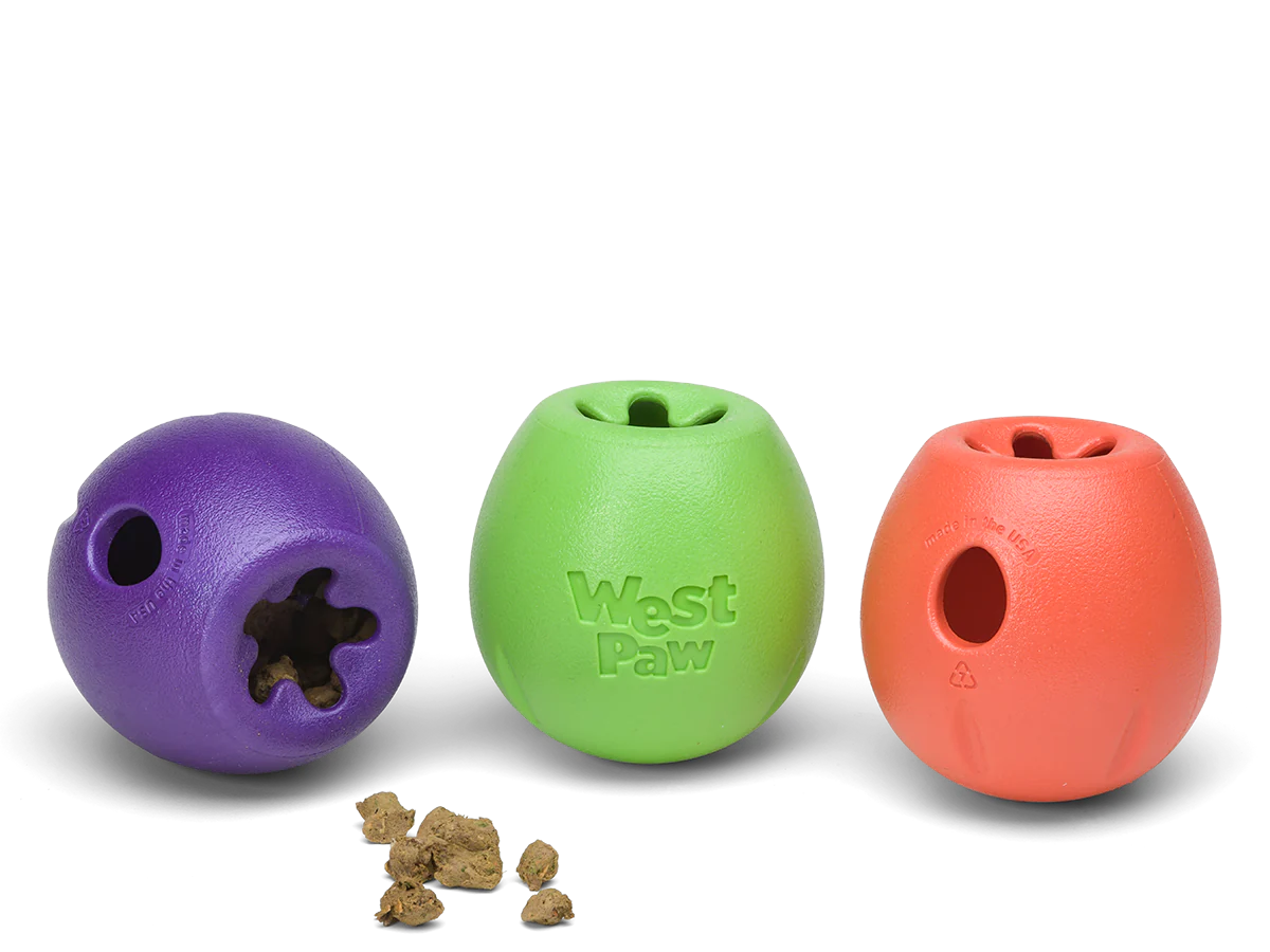 West Paw Rumbl Dog Toy - Jungle Green