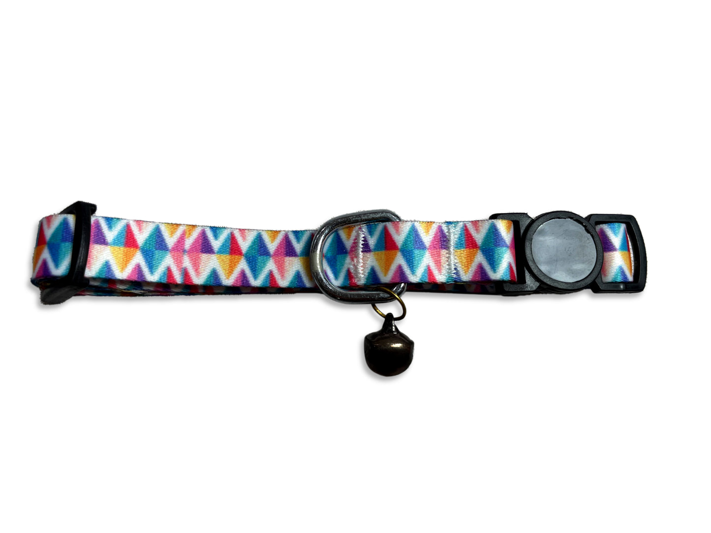 Tails Nation Digital Printed Diamond Adjustable Collar For Your Cat
