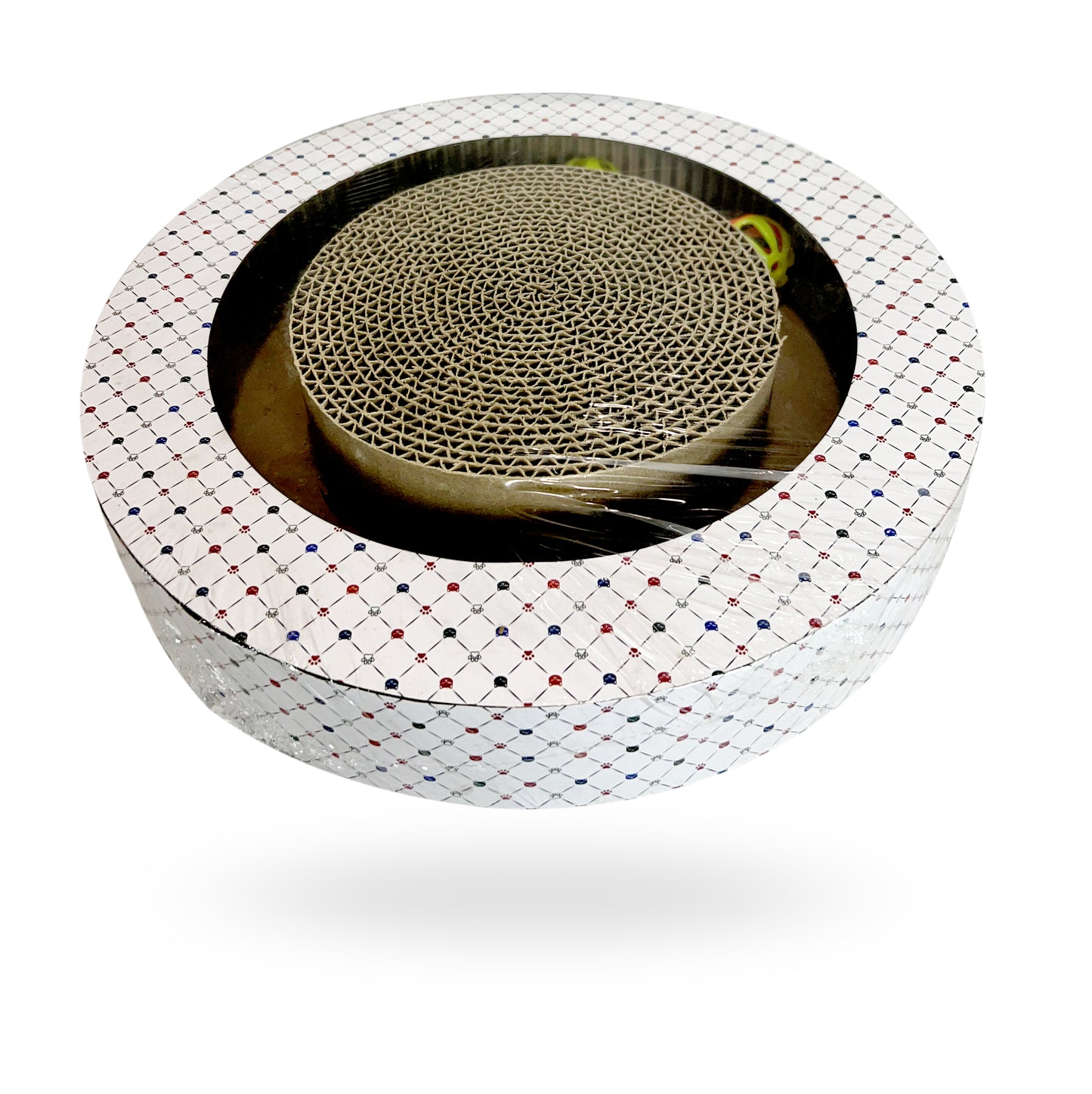 Tails Nation Cat Cardboard Round & Play Scratcher