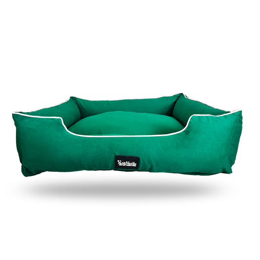 Tails Nation Waterproof Lounger Green Bed For Dogs