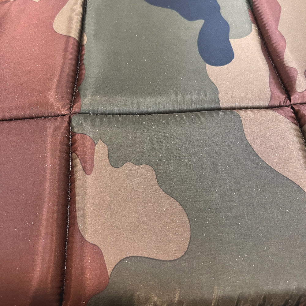 Tails Nation Mattress Army Print Round Border For Dogs