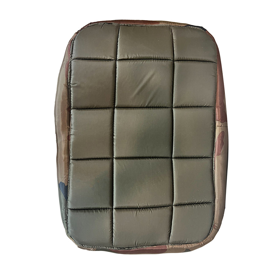 Tails Nation Mattress Army Print Round Border For Dogs