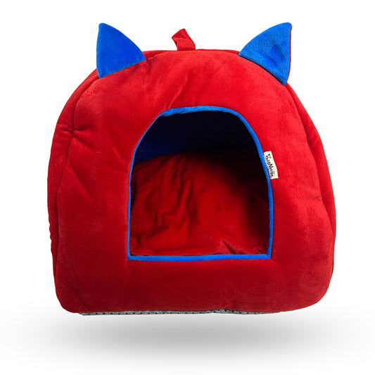 Tails Nation Cat House For Your Pet Red  40cmx43cm