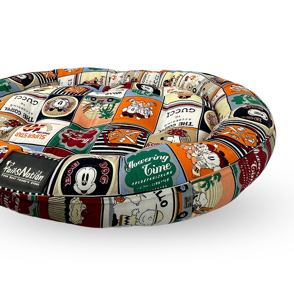 Tails Nation Puppy Bed Medium 66 x 54 x 9cm