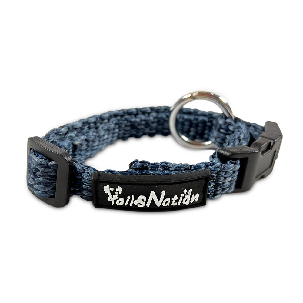 Tails Nation Smokey Grey Super Comfy Melange Collar for your Pooch