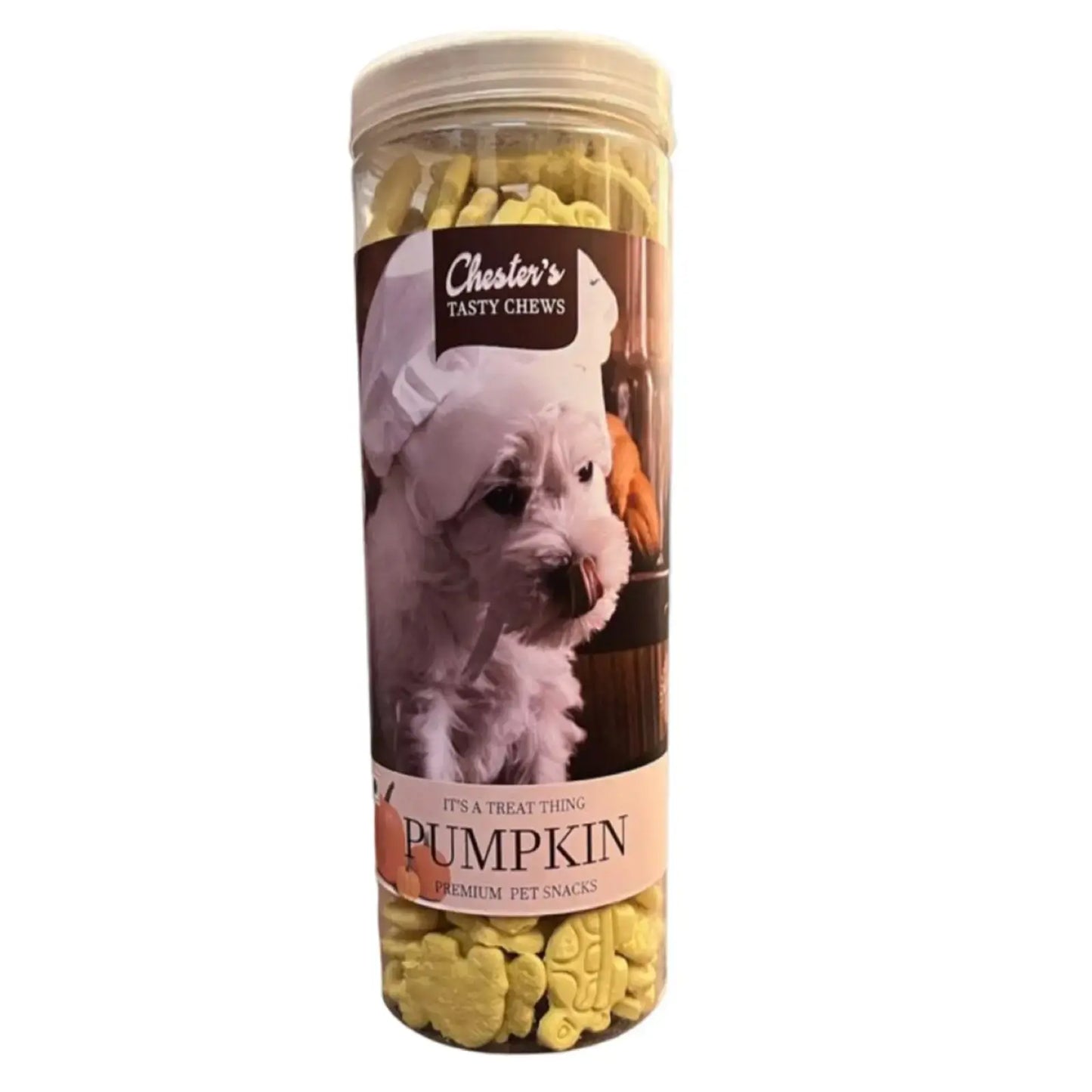 Chester's Tasty Chew Pumpkin Flavor Biscuit For Dogs 700g