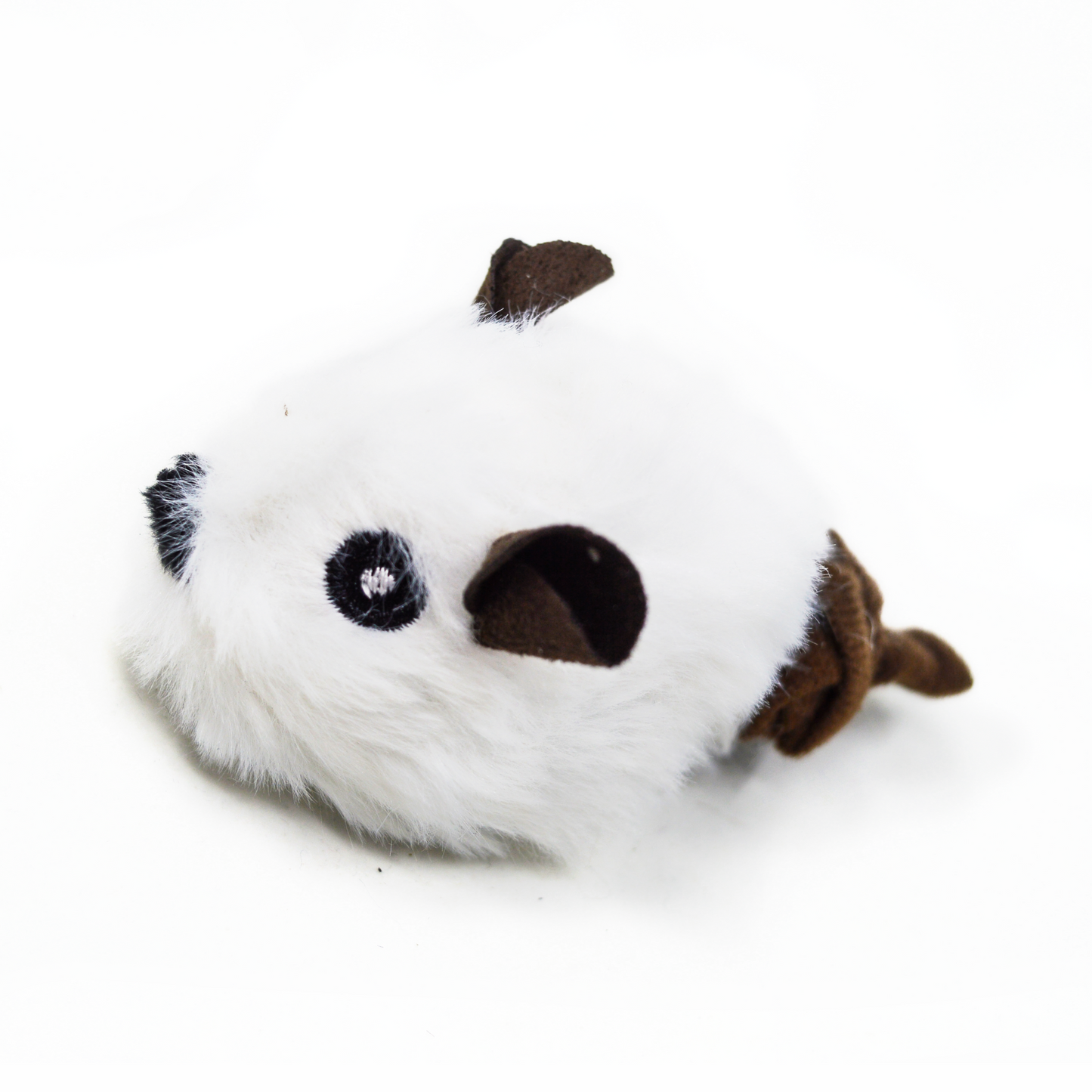 FOFOS Pull String Mouse White Cat Toy 13x5.5x4cm