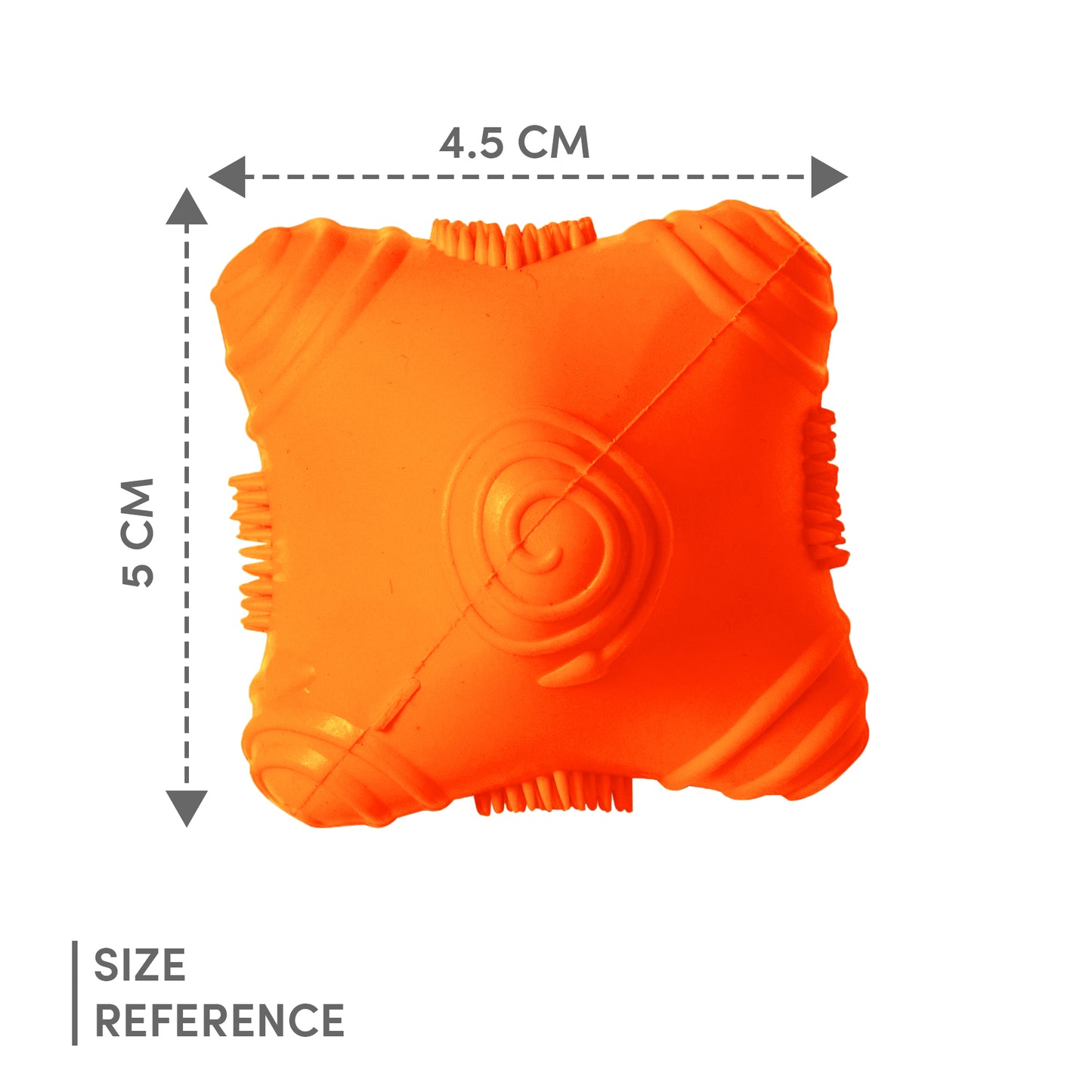 Barkbutler Just A Snitch Orange 5 cm x 4.5 cm x 4.3 cm