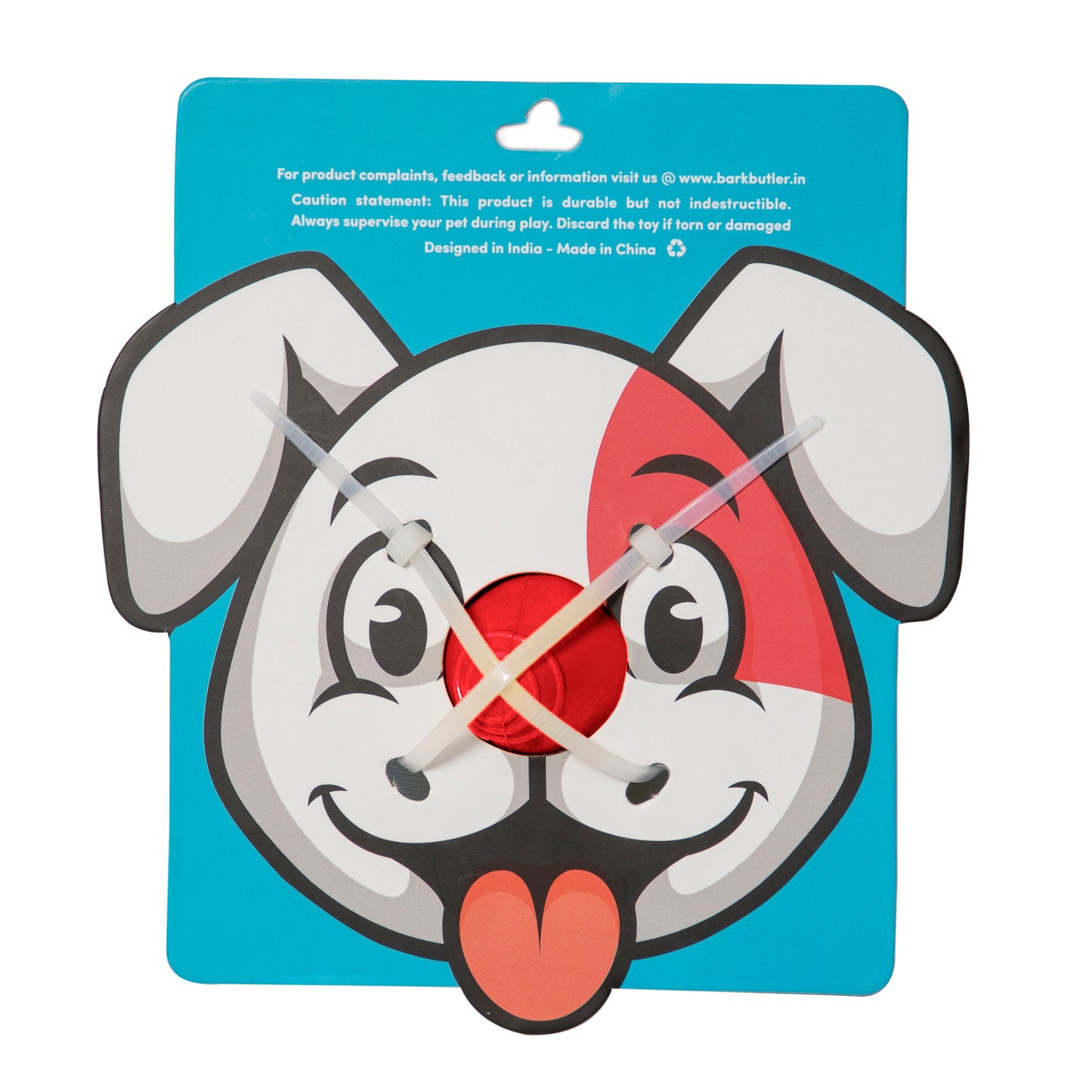 Barkbutler Just A Snitch Red 5 cm x 4.5 cm x 4.3 cm