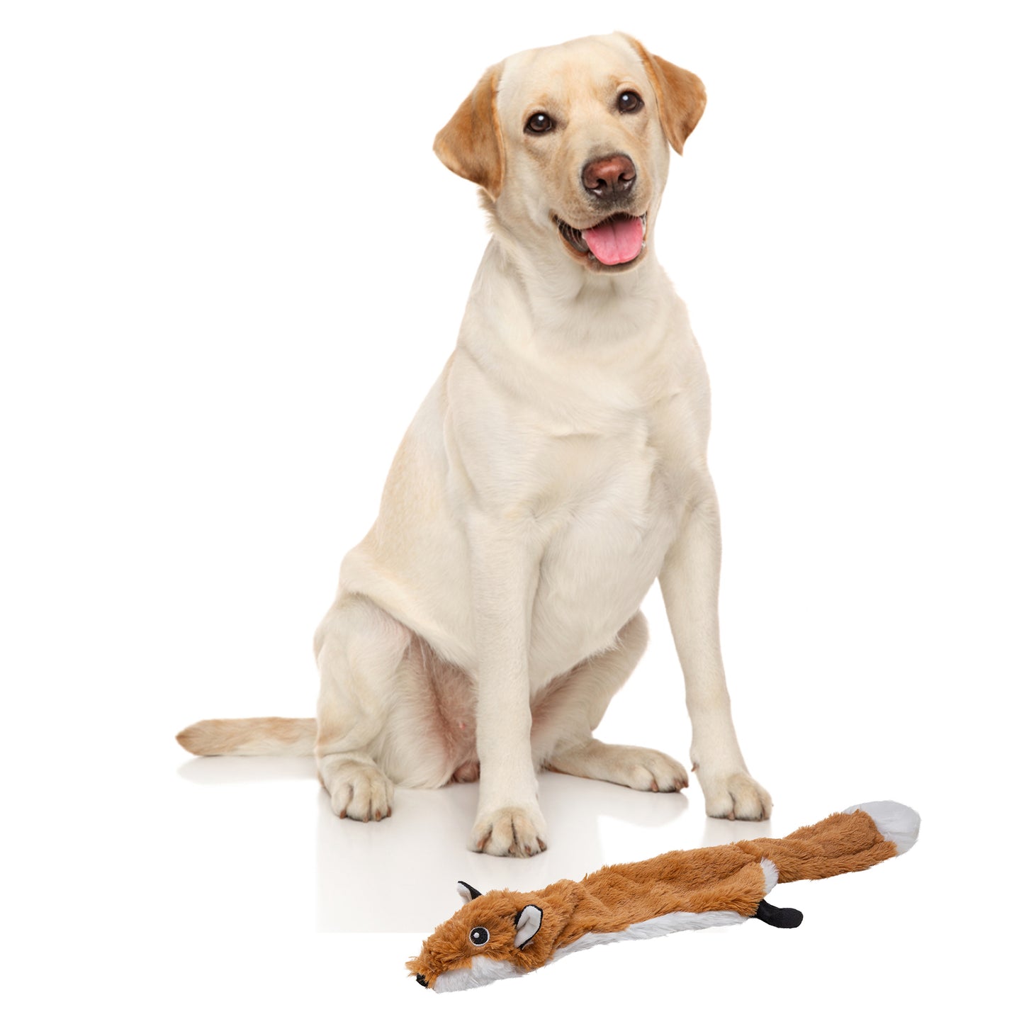 FOFOS Dog Toy Skinneez Fox 55 x 22 x 5 cm