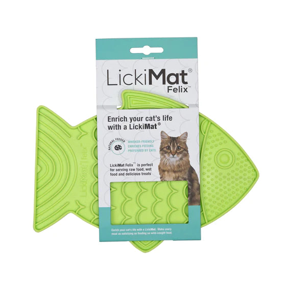 LickiMat Felix Slow Feeder For Cat 22x0.70x16cm