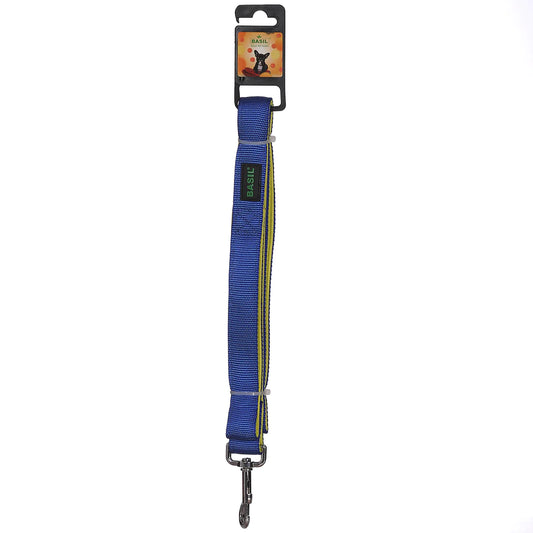 Basil Padded Leash for Dogs & Puppies Blue/Yellow