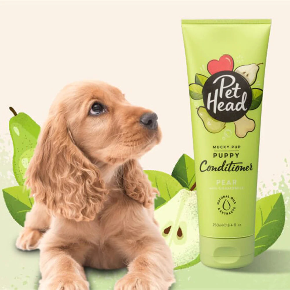Pet Head Mucky Pup Puppy Conditioner Pear with Chamomile 250ml
