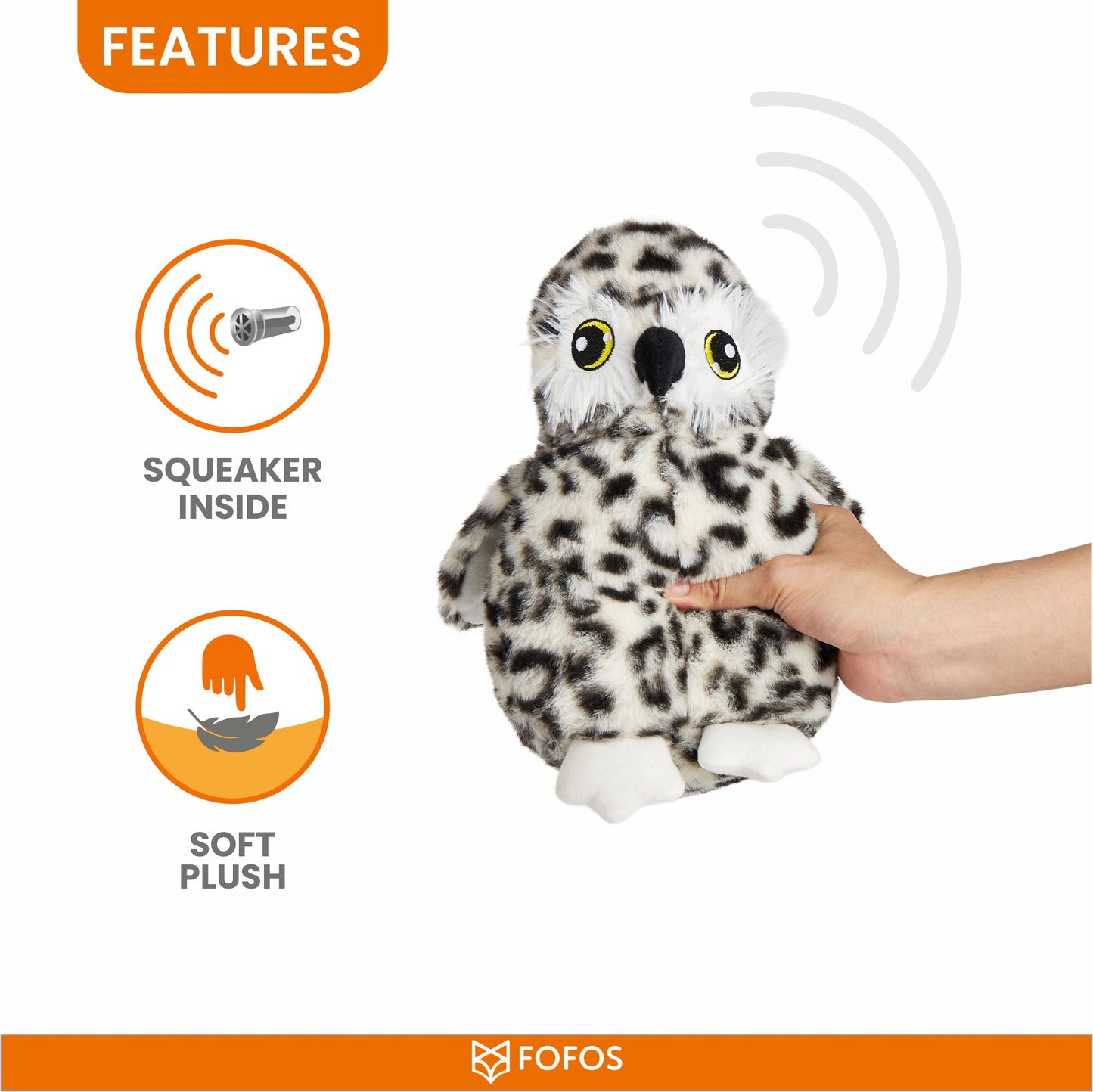 FOFOS Wildlife  Plush Owl