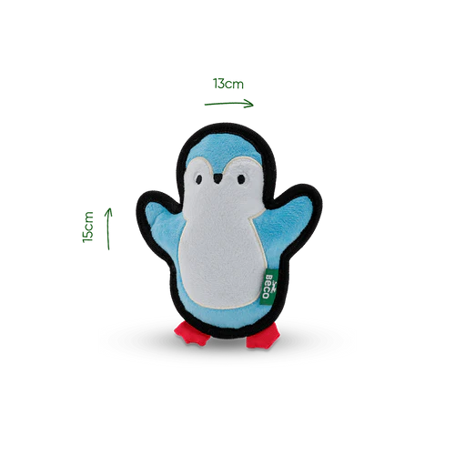 Beco Recycled Rough & Tough Penguin Dog Toy