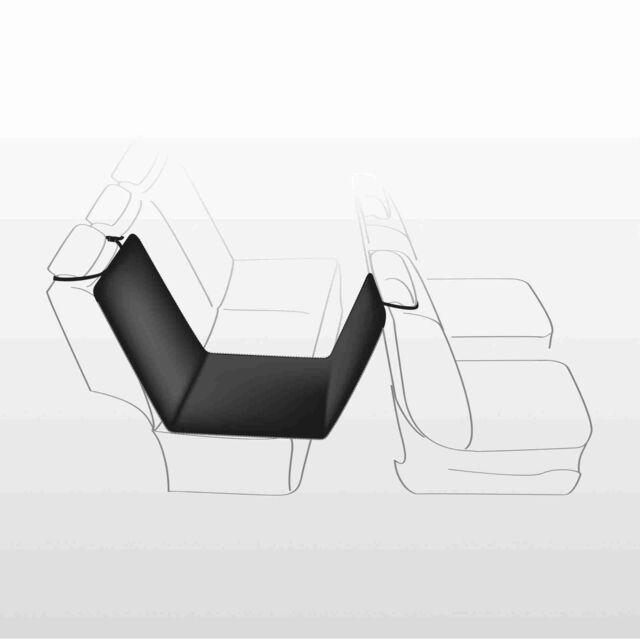 Trixie Seat Cover Black/Beige 0.5x1.45cm