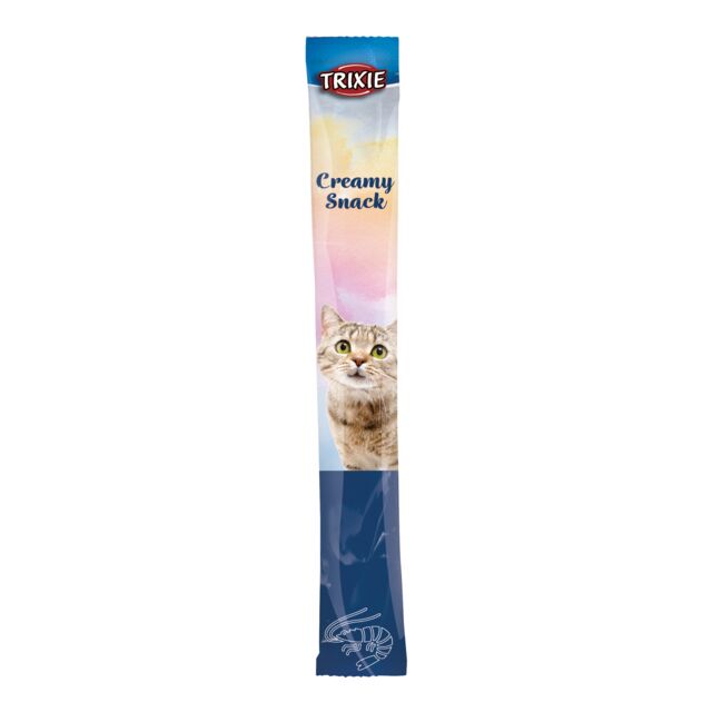 Trixie Creamy Snacks with Shrimp Treat for cats 5x14g