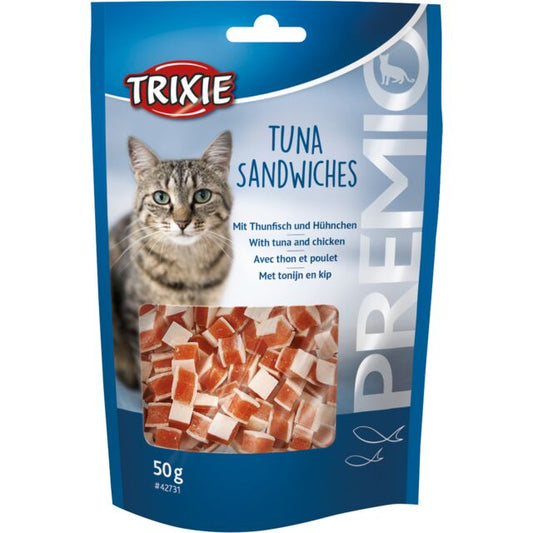 Trixie PREMIO Tuna Sandwiches Treat for Cat 50g