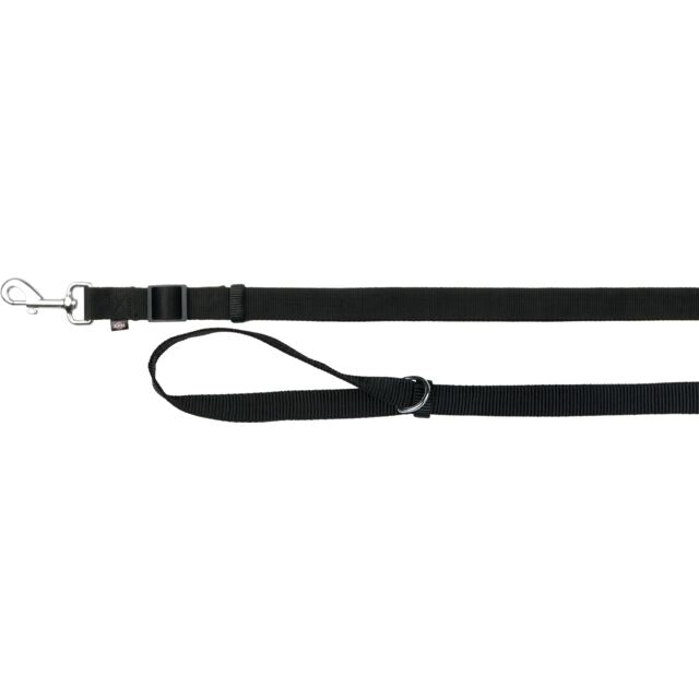 Trixie Classic Lead Fully Adjustable Black L-XL 120cm/180cm/2.5cm